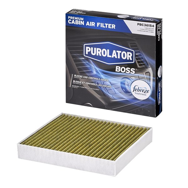 Purolator Purolator PBC36154 PurolatorBOSS Premium Cabin Air Filter w Febreze PBC36154